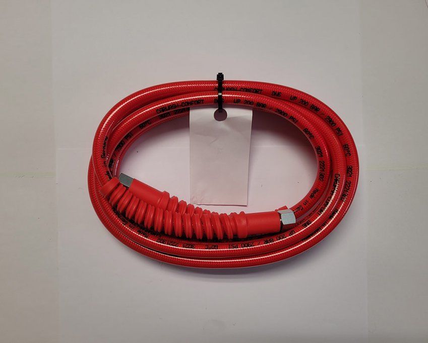 Manguera poliamida roja