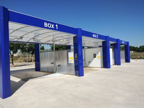 Instalación de boxes de lavado en Gijón