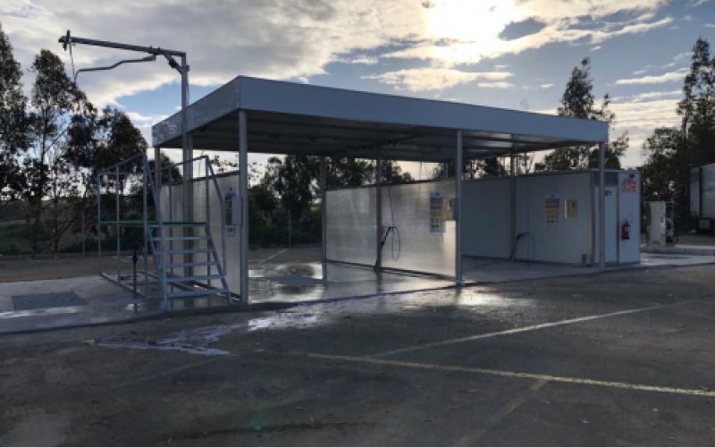 Áreas de lavado para vehículos