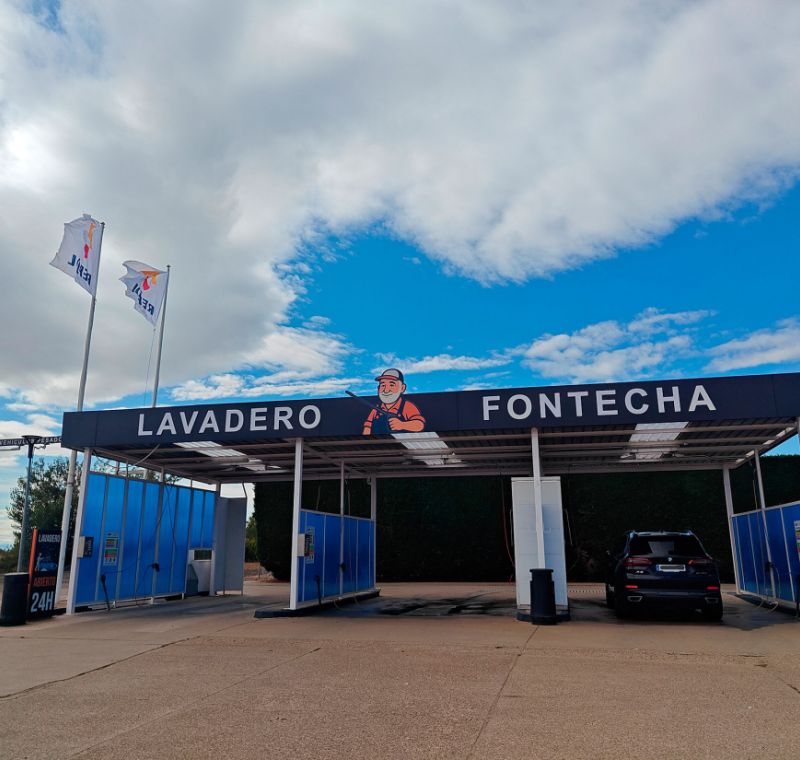 Pista de lavado en Fontecha