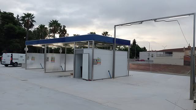 Instalación de boxes de lavado en Logroño