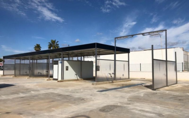 Áreas de lavado para vehículos