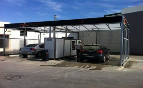 Instalación boxes de lavado Jaén