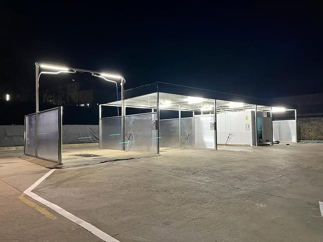 Instalación de boxes de lavado en Castellón Instalación de boxes de lavado en Castellón