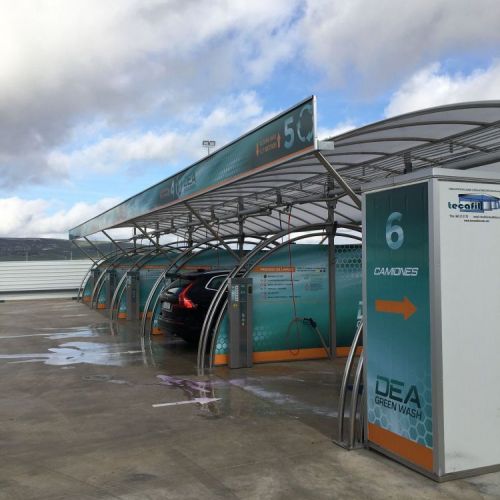 Áreas de lavado de vehículos