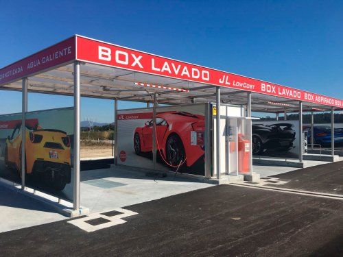 Maquinaria para lavaderos de coches