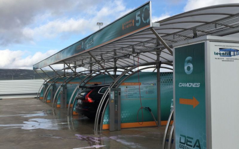 Áreas de lavado para vehículos