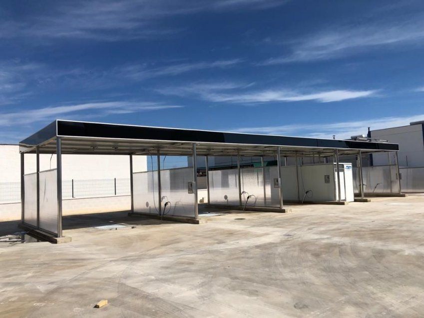 Instalación de boxes de lavado en Alicante