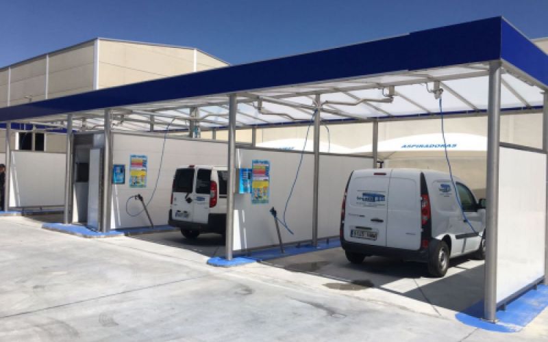 Áreas de lavado para vehículos