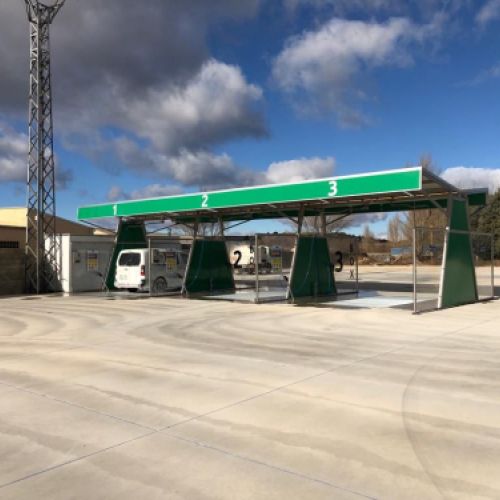 Áreas de lavado para vehículos