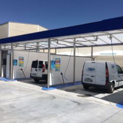 Áreas de lavado para vehículos