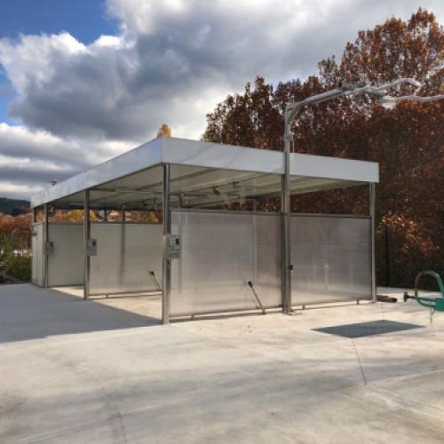 Áreas de lavado para vehículos