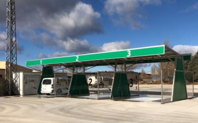 Áreas de lavado para vehículos